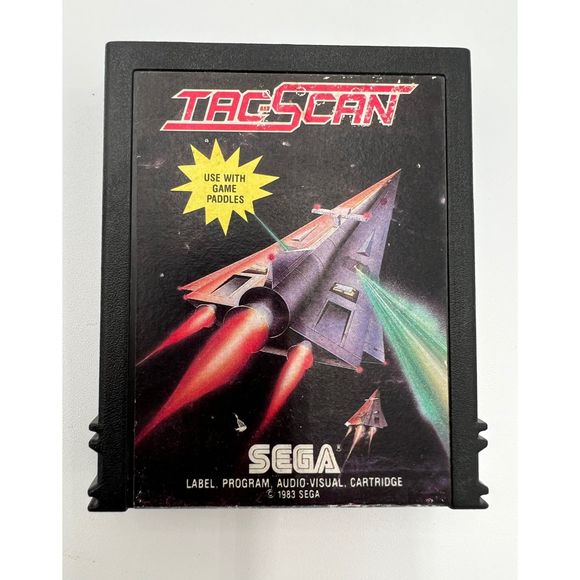 Sega‎ 2 Game Lot - BuckRogers Planet of Zoom and TacScan - Picture 3 of 8
